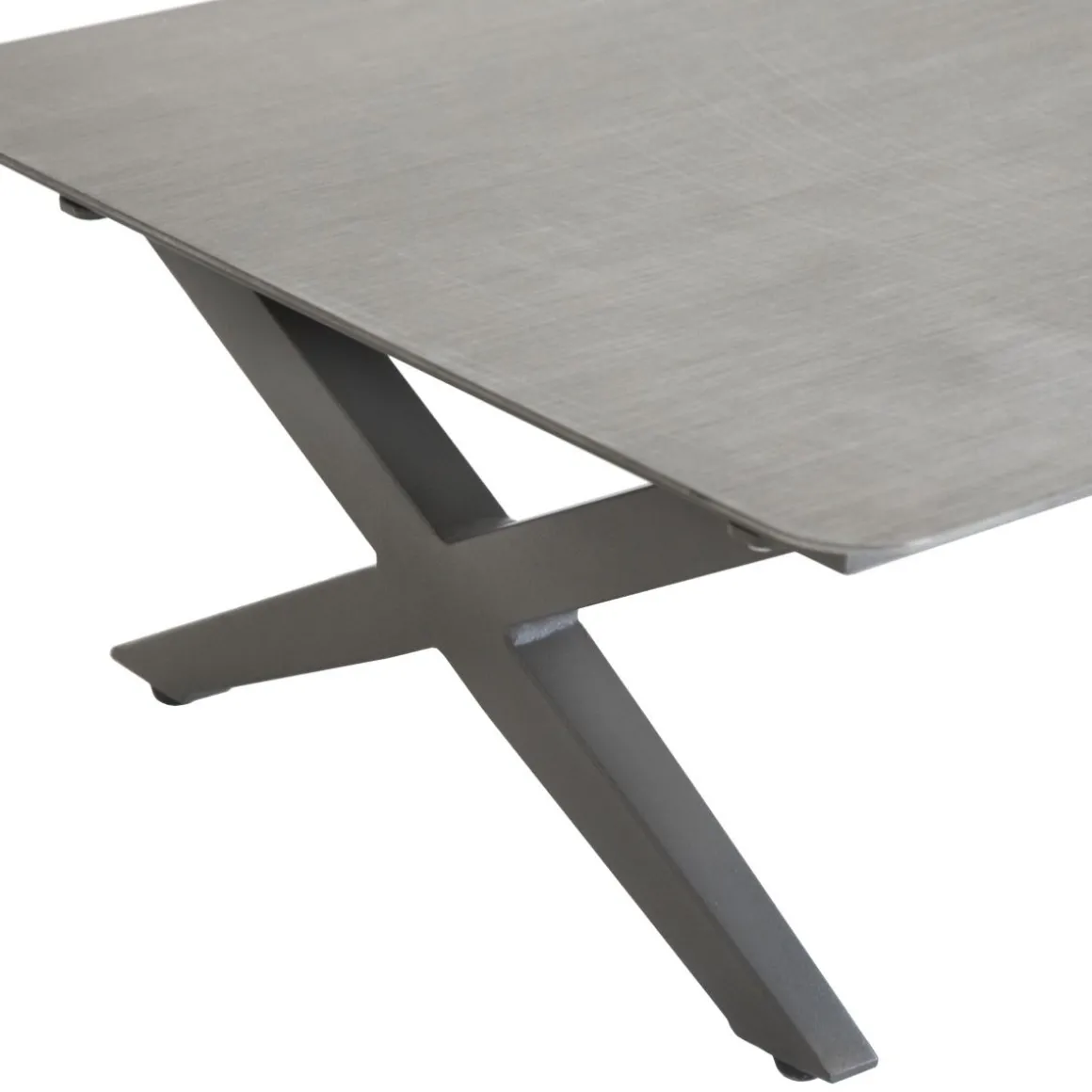 Vendita online di SALOTTO DA GIARDINO EMBRUNS ALLUMINIO MARRONE