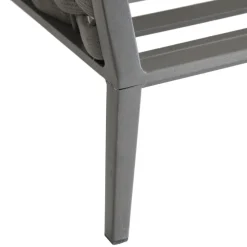 Vendita online di SALOTTO DA GIARDINO EMBRUNS ALLUMINIO MARRONE