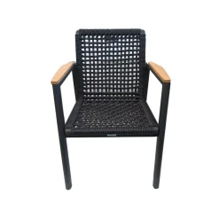 Vendita online di SALOTTO DA GIARDINO REYNE ANTRACITE E AVORIO