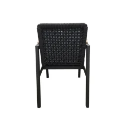 Vendita online di SALOTTO DA GIARDINO REYNE ANTRACITE E AVORIO