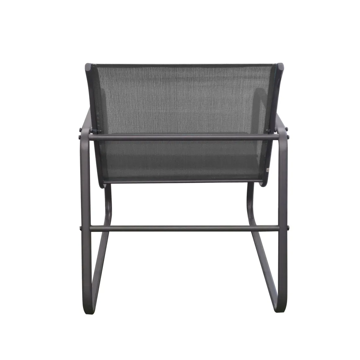 Vendita online di SALOTTO DA GIARDINO PATIO ACCIAIO E TEXTILENE ANTRACITE