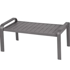 Vendita online di SALOTTO GIARDINO ELYN ALLUMINIO TONKA E TEXTILENE TORTORA