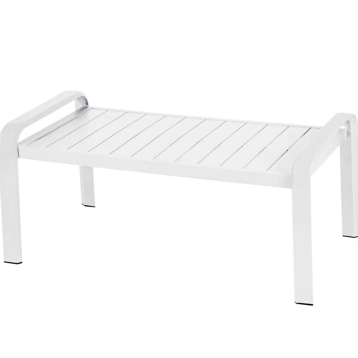 Vendita online di SALOTTO GIARDINO ELYN ALLUMINIO BIANCO E TEXTILENE BEIGE