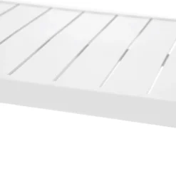 Vendita online di SALOTTO GIARDINO ELYN ALLUMINIO BIANCO E TEXTILENE BEIGE