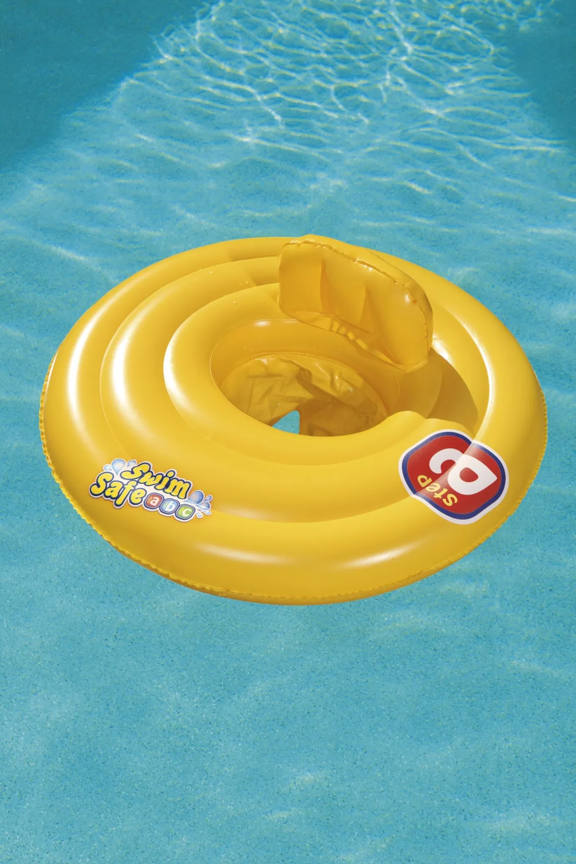 Vendita online di SALVAGENTE MUTANDINA ROTONDO SWIM SAFE ABC STEP 69CM GIALLO