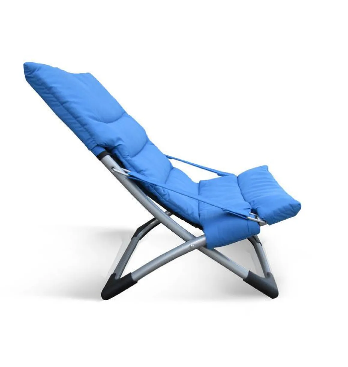 Vendita online di SDRAIO PIEGHEVOLE CANAPONE BABY IN ALLUMINIO E TESSUTO BLU
