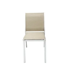 Vendita online di SEDIA MOD. ESSENTIA BIANCA E TEXTILENE BEIGE