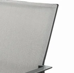 Vendita online di SEDIA MOD. OYSTER ANTRACITE E TEXTILENE GRIGIO CHIARO