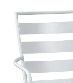 Vendita online di SEDIA MOD. SANTORINI EVO IN ACCIAIO BIANCO