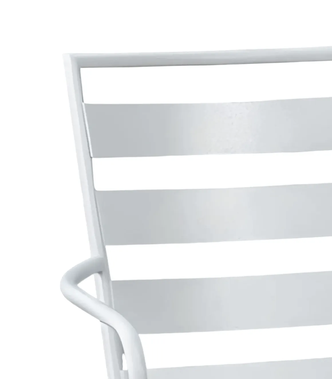 Vendita online di SEDIA MOD. SANTORINI EVO IN ACCIAIO BIANCO