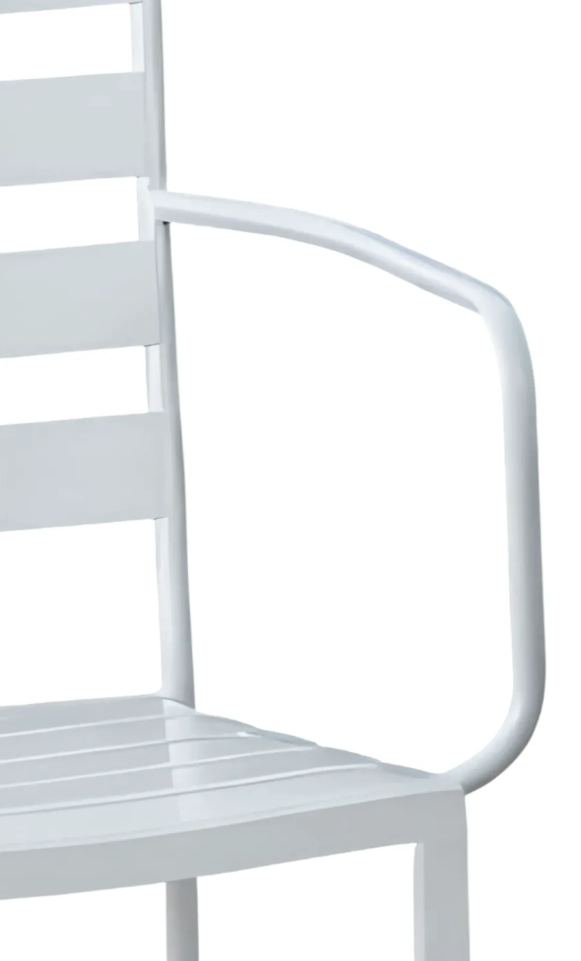 Vendita online di SEDIA MOD. SANTORINI EVO IN ACCIAIO BIANCO
