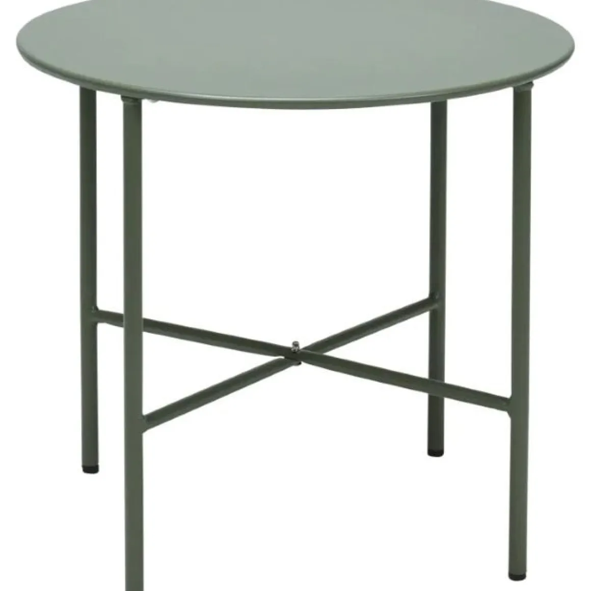 Vendita online di SET GIARDINO TAVOLO + 2 SEDIE IN METALLO E CORDA VERDE OLIVA