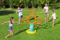 Vendita online di SET GIOCO GONFIABILE DA GIARDINO CON FRISBEE 122X64X135CM