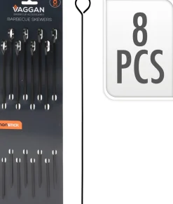 Vendita online di SET 8 SPIEDINI PER BARBECUE 31.5CM