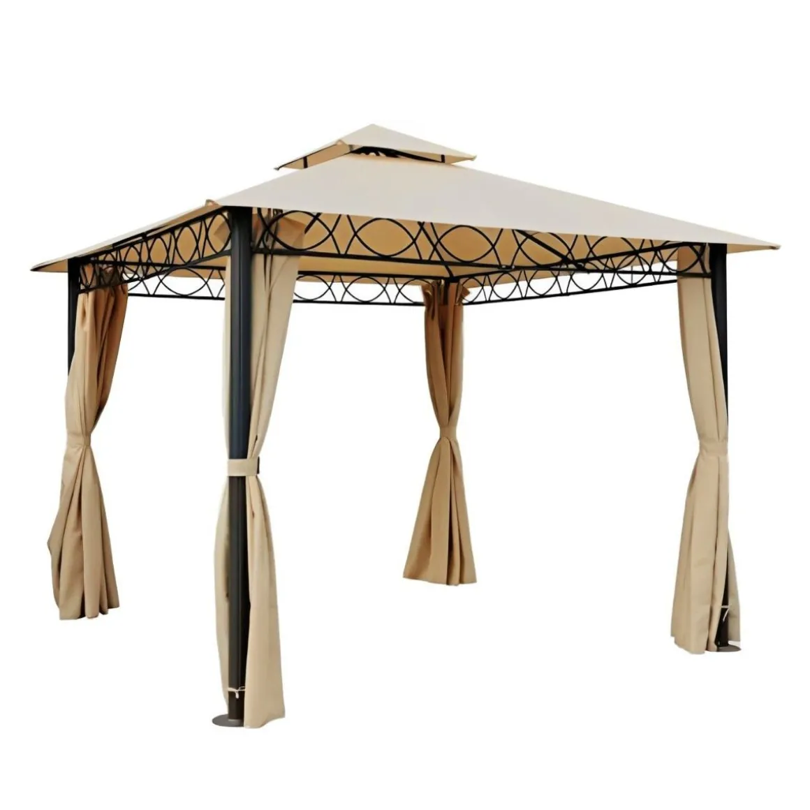 Vendita online di SET 4 TENDE LATERALI PER GAZEBO YF3236G 4MT BEIGE