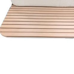Vendita online di SOFA NEW FREEDOM BIANCO ARGILLA E TEAK
