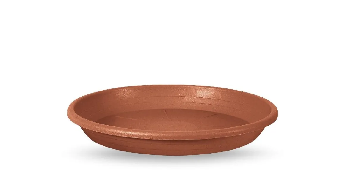 Vendita online di SOTTOVASO CILINDRO DIAM. 32 IN PLASTICA TERRACOTTA
