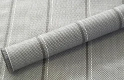 Vendita online di STUOIA 250X350 CM RIGATO GRIGIO