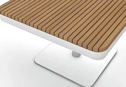 Vendita online di TAVOLINO MOD. NEW FREEDOM 90X90 CM ARGILLA E TEAK