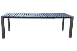 Vendita online di TAVOLO ALL. CM 180X90 IN ALLUMINIO ANTRACITE