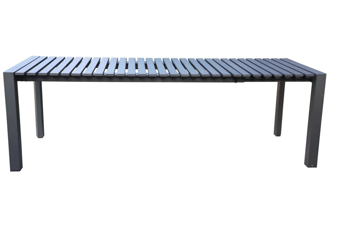Vendita online di TAVOLO ALL. CM 180X90 IN ALLUMINIO ANTRACITE