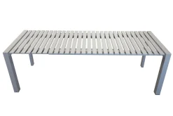 Vendita online di TAVOLO ALL CM 180X90 IN ALLUMINIO CHAMPAGNE