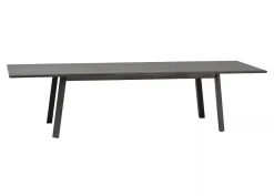 Vendita online di TAVOLO ALL. CM 220X76 IN METALLO ANTRACITE