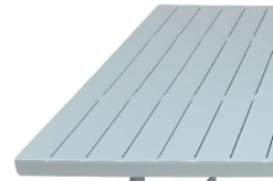 Vendita online di TAVOLO MOD. SANTORINI CM 90X90 H. 74 IN ACCIAIO VERDE MENTA