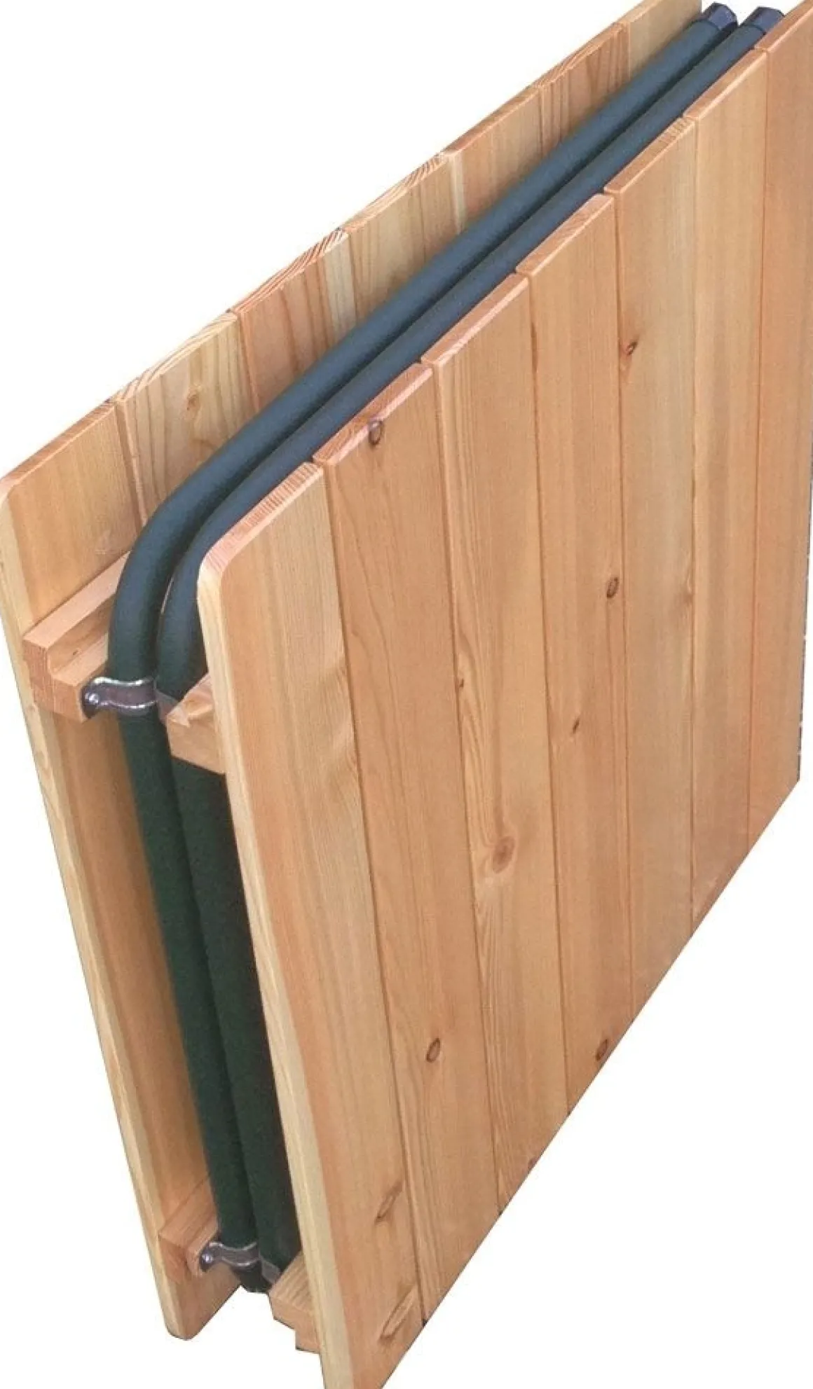Vendita online di TAVOLO PIEGHEVOLE 140X70 METALLO E LARICE
