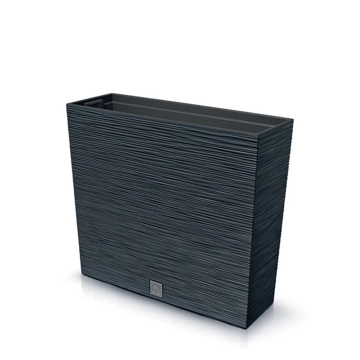 Vendita online di VASO FURU CASE TOWER 77X23.5 H 68.6CM IN PLASTICA ANTRACITE