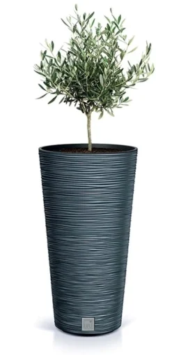Vendita online di VASO FURU SLIM 27LT 30X57.5CM IN PLASTICA VERDE