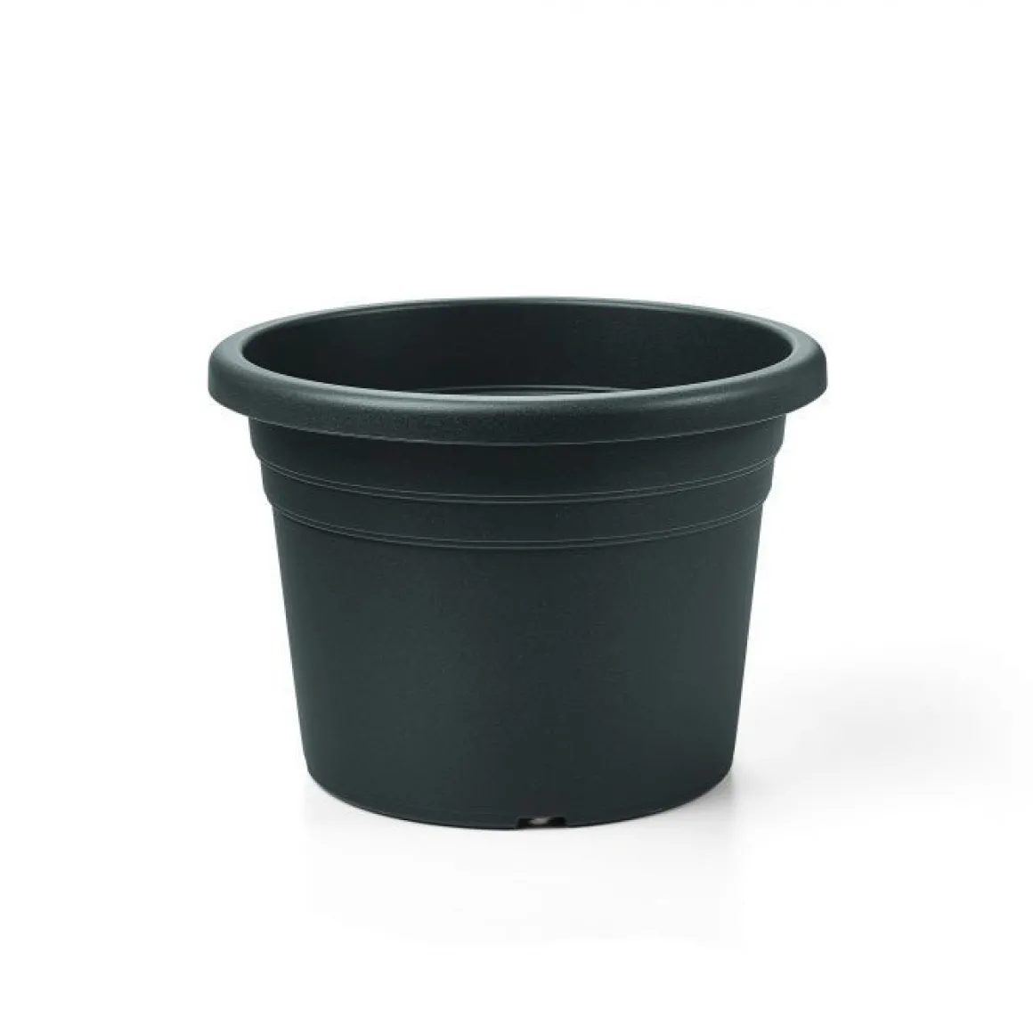 Vendita online di VASO JESOLO 0.9LT DIAM. 14CM IN PLASTICA ANTRACITE