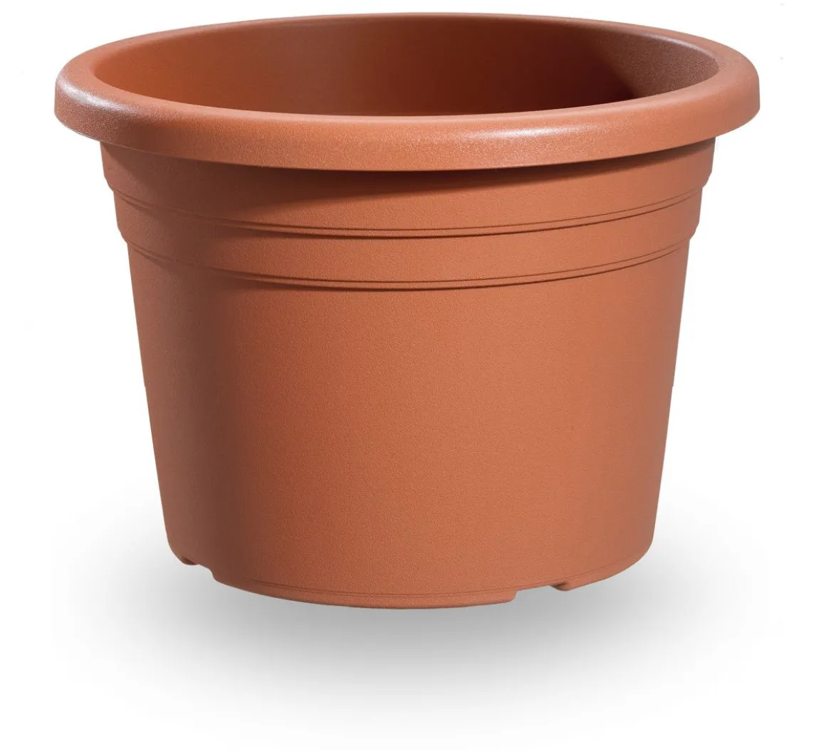 Vendita online di VASO JESOLO 28LT DIAM. 45 CM IN PLASTICA TERRACOTTA