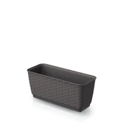 Vendita online di VASO RATOLLA 29,3X11,9X12,6CM TERRA D'OMBRA
