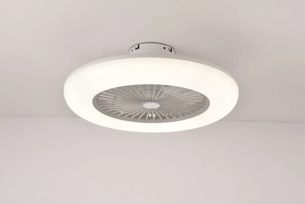 VENTILATORE A LED DIAM. 55CM BIANCO
