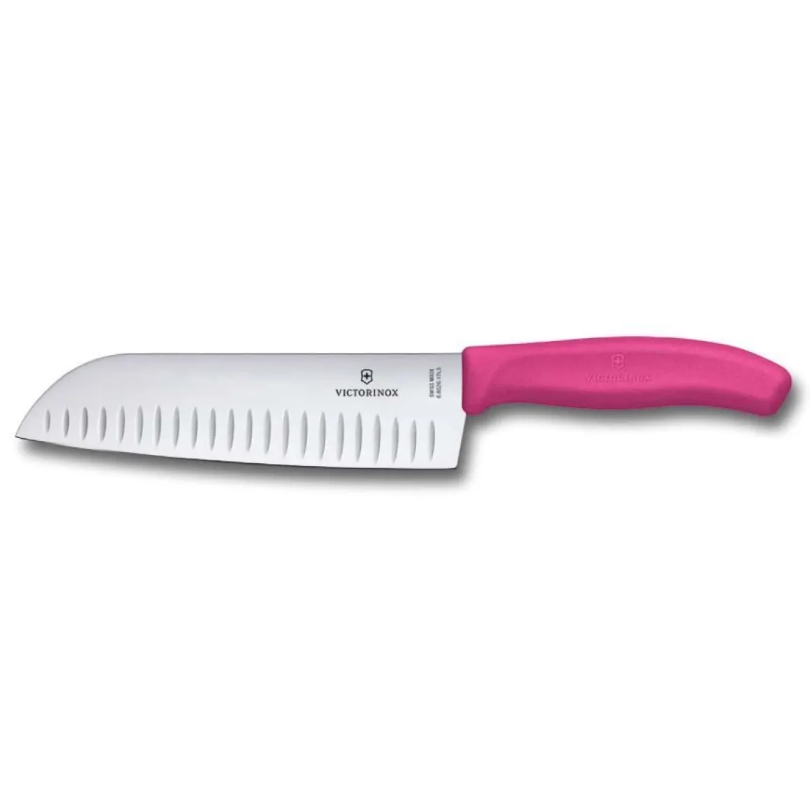 VICTORINOX - COLTELLO SANTOKU LINEA SWISS CLASSIC 17CM ROSA