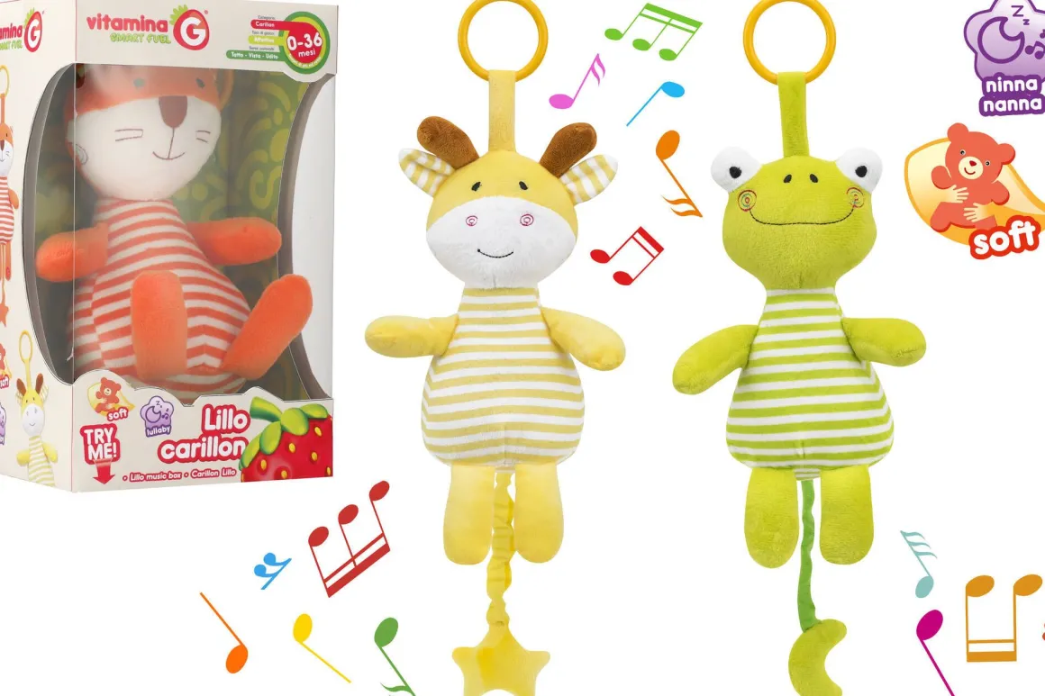 VITAMINA G - CARILLON MUSICALE ANIMALE TRY-ME ASSORTITO: vendita online VITAMINA G - CARILLON MUSICALE ANIMALE TRY-ME ASSORTITO in offerta