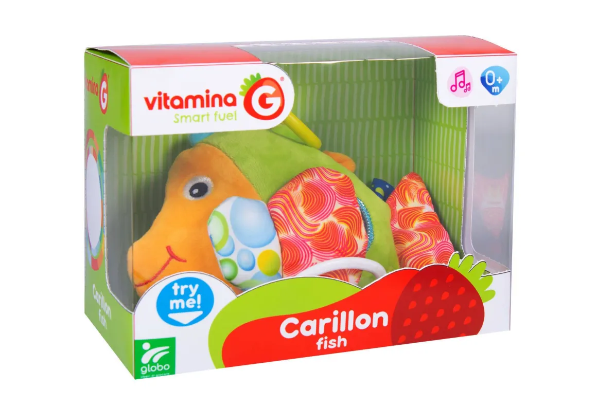VITAMINA G - CARILLON PESCE 19X14CM TRY-ME: vendita online VITAMINA G - CARILLON PESCE 19X14CM TRY-ME in offerta