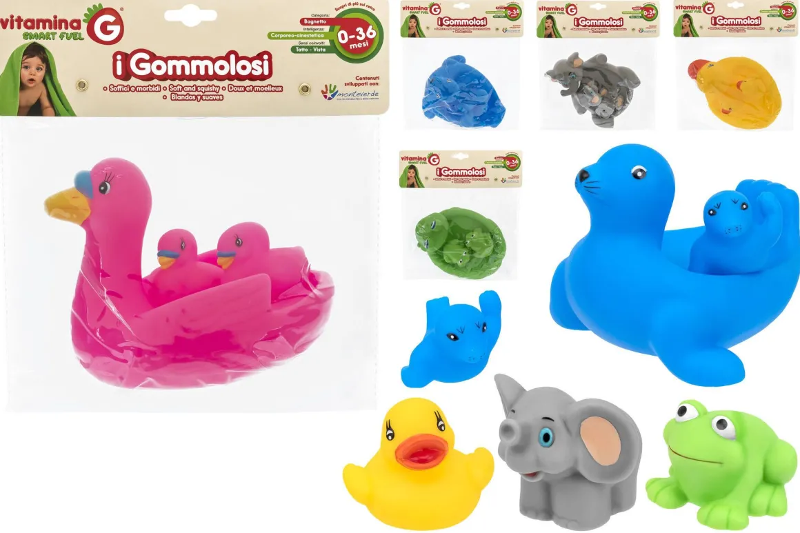 VITAMINA G - GOMMOLOSI FAMIGLIA ANIMALI 3PZ ASSORTITO: vendita online VITAMINA G - GOMMOLOSI FAMIGLIA ANIMALI 3PZ ASSORTITO in offerta