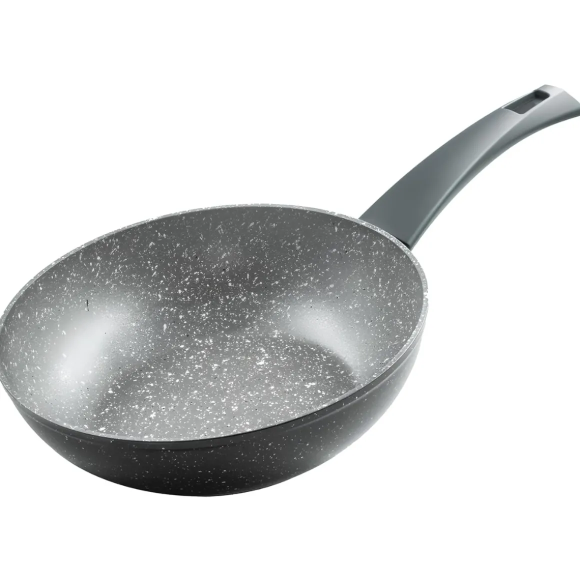 WOK 1 MANICO LINEA PIETRA RARA DIAM.28CM