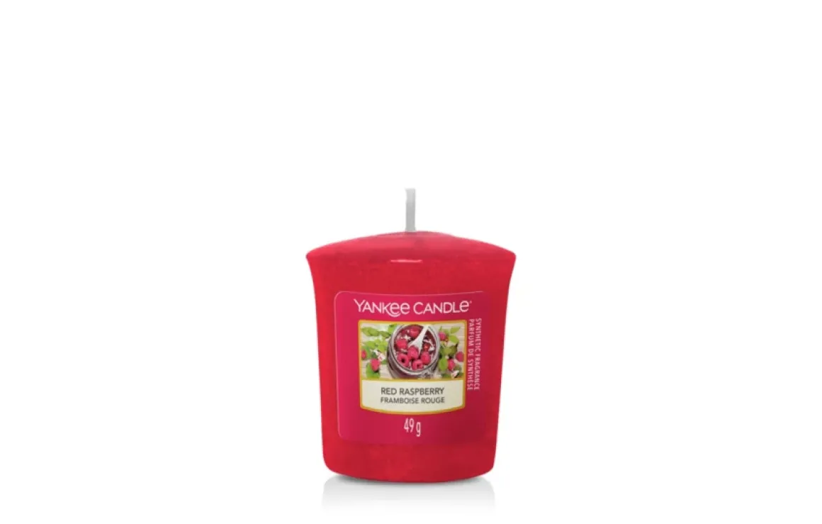 YANKEE CANDLE - CANDELA SAMPLER CLASSIC RED RASPBERRY: vendita online YANKEE CANDLE - CANDELA SAMPLER CLASSIC RED RASPBERRY in offerta
