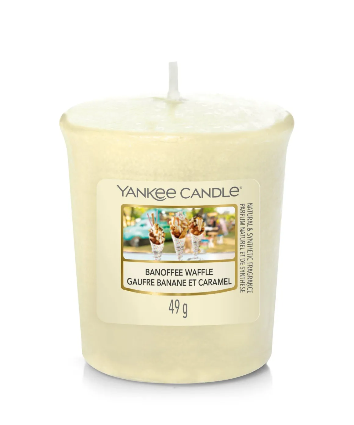 YANKEE CANDLE - CANDELA SAMPLER BANOFFEE WAFFLE: vendita online YANKEE CANDLE - CANDELA SAMPLER BANOFFEE WAFFLE in offerta