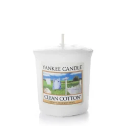 YANKEE CANDLE - CANDELA SAMPLER CLEAN COTTON: vendita online YANKEE CANDLE - CANDELA SAMPLER CLEAN COTTON in offerta