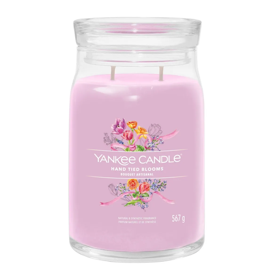 YANKEE CANDLE - GIARA GRANDE 2 STOPPINI HAND TIED BLOOMS: vendita online YANKEE CANDLE - GIARA GRANDE 2 STOPPINI HAND TIED BLOOMS in offerta