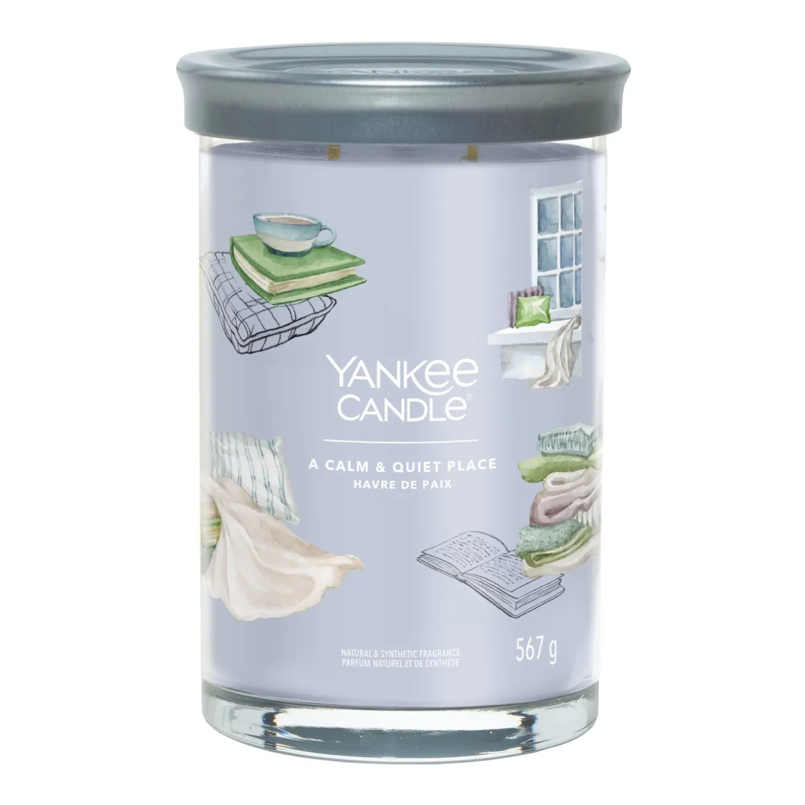 YANKEE CANDLE - TUMBLER GRANDE 2 STOPPINI CALM AND QUIET PLACE: vendita online YANKEE CANDLE - TUMBLER GRANDE 2 STOPPINI CALM AND QUIET PLACE in offerta
