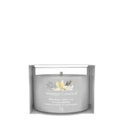 YANKEE CANDLE - CANDELA VOTIVE IN VETRO SMOKED VANILLA AND CASHMERE: vendita online YANKEE CANDLE - CANDELA VOTIVE IN VETRO SMOKED VANILLA AND CASHMERE in offerta