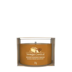 YANKEE CANDLE - CANDELA VOTIVE IN VETRO SPICED BANANA BREAD: vendita online YANKEE CANDLE - CANDELA VOTIVE IN VETRO SPICED BANANA BREAD in offerta