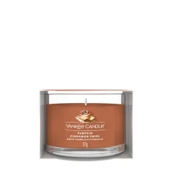 YANKEE CANDLE - CANDELA VOTIVE IN VETRO PUMPKIN CINNAMON SWIRL: vendita online YANKEE CANDLE - CANDELA VOTIVE IN VETRO PUMPKIN CINNAMON SWIRL in offerta