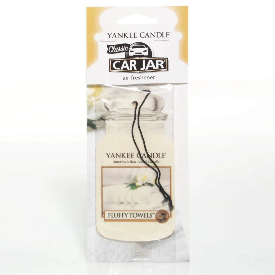 YANKEE CANDLE - CAR JAR FLUFFY TOWELS: vendita online YANKEE CANDLE - CAR JAR FLUFFY TOWELS in offerta