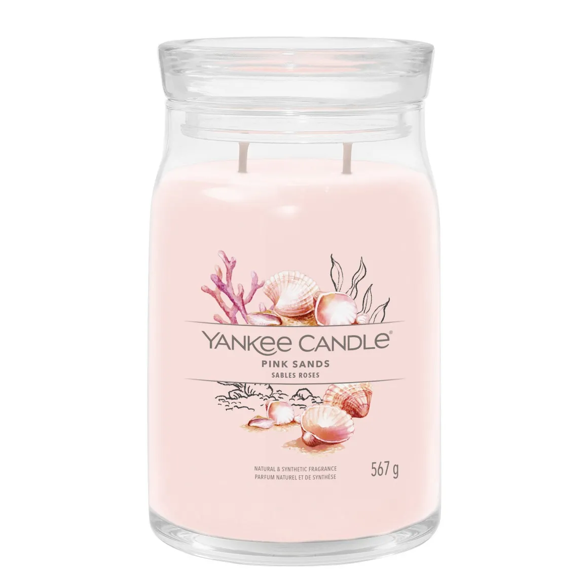 YANKEE CANDLE - GIARA GRANDE 2 STOPPINI PINK SANDS: vendita online YANKEE CANDLE - GIARA GRANDE 2 STOPPINI PINK SANDS in offerta
